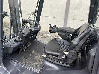 Used Forklift Truck LINDE H30D-01 DIESEL VIERRADFRONTSTAPLER (13071909)
