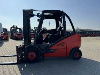 Used Forklift Truck LINDE H30D-02 DIESEL VIERRADFRONTSTAPLER (12860166)