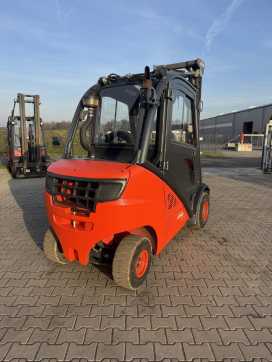 Used Forklift Truck LINDE H30D-02 DIESEL VIERRADFRONTSTAPLER (12933986)