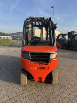Used Forklift Truck LINDE H30D-02 DIESEL VIERRADFRONTSTAPLER (12933986)