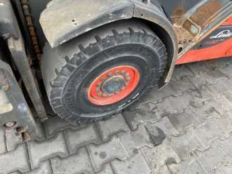 Used Forklift Truck LINDE H30D-02 DIESEL VIERRADFRONTSTAPLER (13058657)