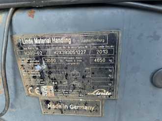 Used Forklift Truck LINDE H30D-02 DIESEL VIERRADFRONTSTAPLER (13066519)