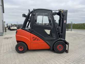 Used Forklift Truck LINDE H30D-02 DIESEL VIERRADFRONTSTAPLER (13070719)