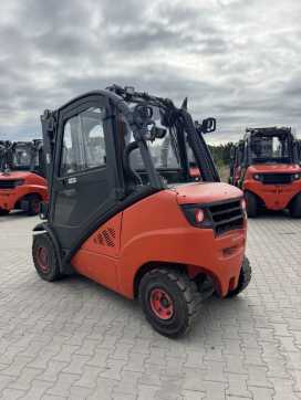 Used Forklift Truck LINDE H30D-02 DIESEL VIERRADFRONTSTAPLER (13070719)