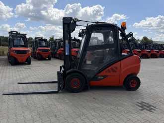 Used Forklift Truck LINDE H30D-02 DIESEL VIERRADFRONTSTAPLER (13070720)