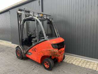 Used Forklift Truck LINDE H30D-02 DIESEL VIERRADFRONTSTAPLER (13074876)