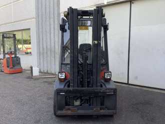 Used Forklift Truck LINDE H30D-02 DIESEL VIERRADFRONTSTAPLER (13076935)