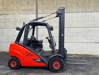 Used Forklift Truck LINDE H30D-02 EVO DIESEL VIERRADFRONTSTAPLER (13071911)