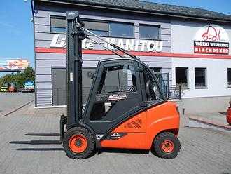 Used Forklift Truck LINDE H30D-02, side shift DIESEL VIERRADFRONTSTAPLER (12999476)
