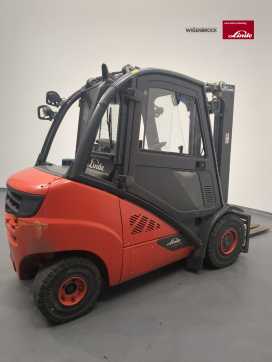 Used Forklift Truck LINDE H30D-393-02 DIESEL VIERRADFRONTSTAPLER (13065860)