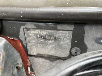 Used Forklift Truck LINDE H30D DIESEL VIERRADFRONTSTAPLER (13050993)
