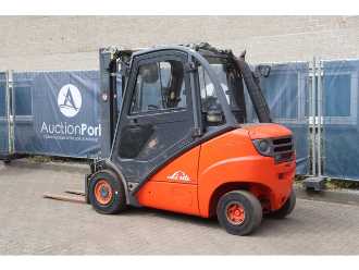 Used Forklift Truck LINDE H30D DIESEL VIERRADFRONTSTAPLER (13062921)