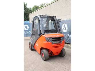 Used Forklift Truck LINDE H30D DIESEL VIERRADFRONTSTAPLER (13062921)
