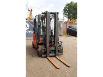 Used Forklift Truck LINDE H30D DIESEL VIERRADFRONTSTAPLER (13062921)