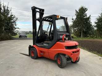 Used Forklift Truck LINDE H30D DIESEL VIERRADFRONTSTAPLER (13071675)