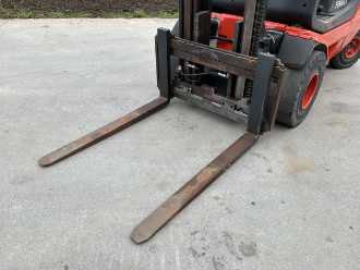 Used Forklift Truck LINDE H30D DIESEL VIERRADFRONTSTAPLER (13071675)