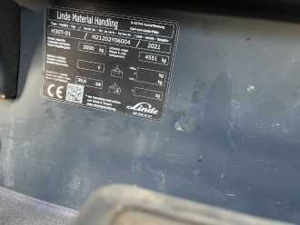 Used Forklift Truck LINDE H30T-01 GAS VIERRADFRONTSTAPLER (13065378)