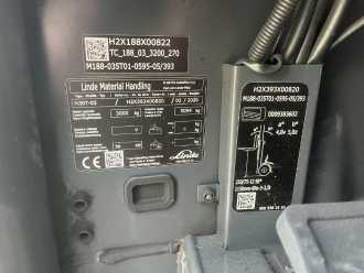 Used Forklift Truck LINDE H30T-02 ELEKTRO VIERRADFRONTSTAPLER (13074857)