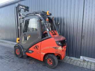 Used Forklift Truck LINDE H30T-02 GAS VIERRADFRONTSTAPLER (13038462)