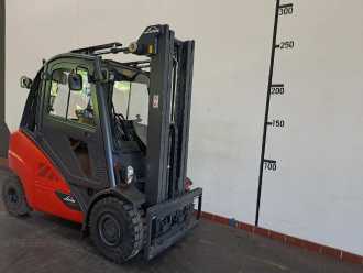 Used Forklift Truck LINDE H35 D: 3,5t (3B) DIESEL VIERRADFRONTSTAPLER (12971084)