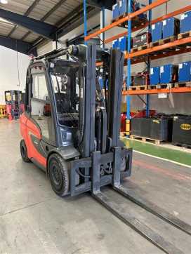 Used Forklift Truck LINDE H35 D: 3,5t (EU5) DIESEL VIERRADFRONTSTAPLER (13042758)