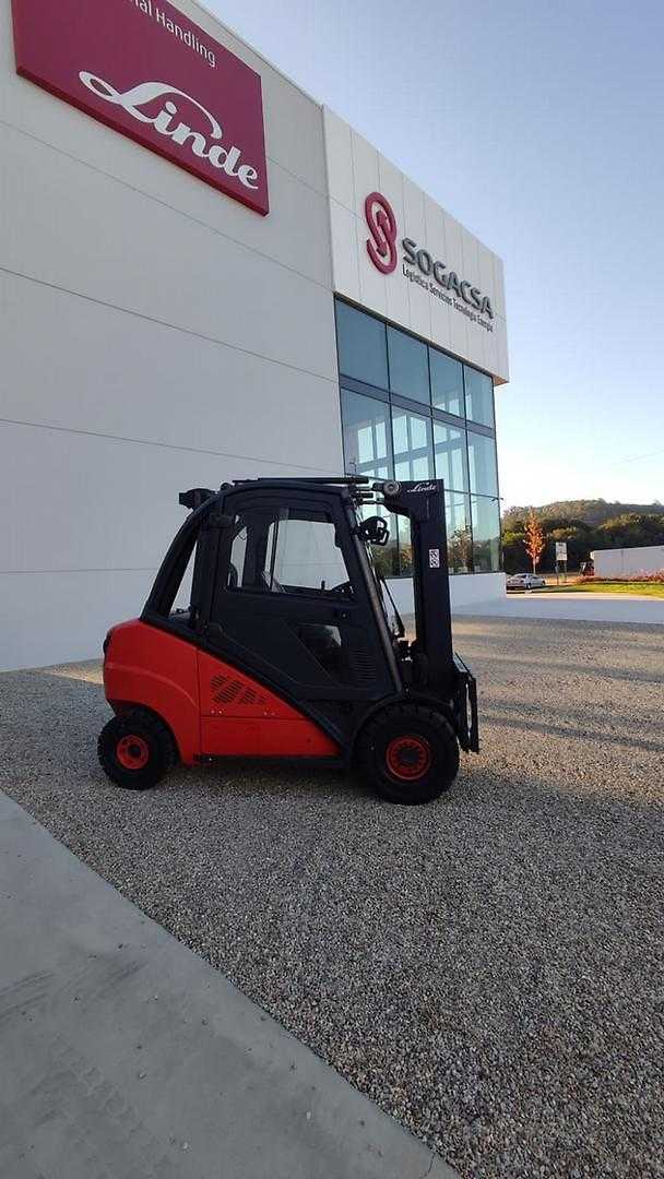 Used Forklift Truck LINDE H35 D DIESEL VIERRADFRONTSTAPLER (12748136)
