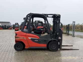 Used Forklift Truck LINDE H35D-01/1202 DIESEL VIERRADFRONTSTAPLER (13065945)