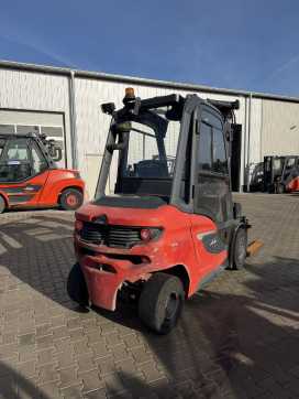Used Forklift Truck LINDE H35D-01/1202 DIESEL VIERRADFRONTSTAPLER (13073432)