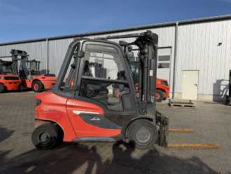 Used Forklift Truck LINDE H35D-01/1202 DIESEL VIERRADFRONTSTAPLER (13073432)