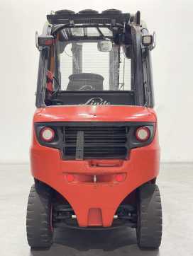 Used Forklift Truck LINDE H35D-02-393 DIESEL VIERRADFRONTSTAPLER (13067516)