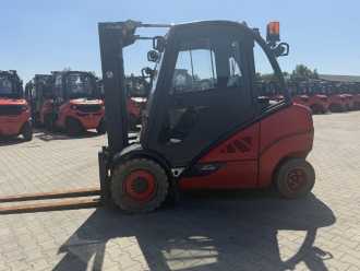 Used Forklift Truck LINDE H35D-02 DIESEL VIERRADFRONTSTAPLER (13059294)