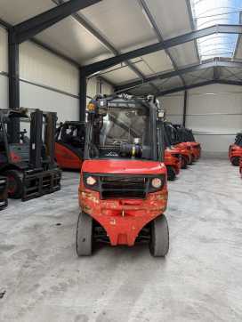 Used Forklift Truck LINDE H35D-02 DIESEL VIERRADFRONTSTAPLER (13074420)