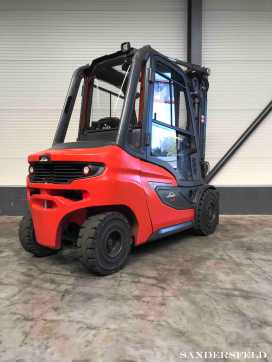 Used Forklift Truck LINDE H35D-1202 DIESEL VIERRADFRONTSTAPLER (12822830)