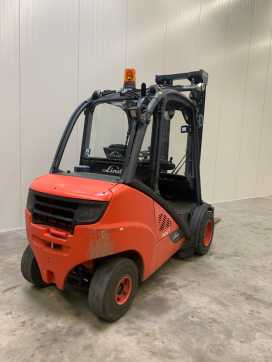 Used Forklift Truck LINDE H35D DIESEL VIERRADFRONTSTAPLER (13040797)