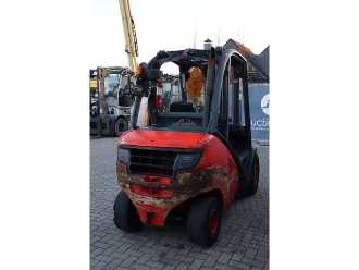 Used Forklift Truck LINDE H35D DIESEL VIERRADFRONTSTAPLER (13041284)
