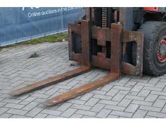 Used Forklift Truck LINDE H35D DIESEL VIERRADFRONTSTAPLER (13041284)
