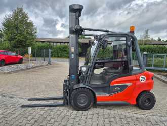 Used Forklift Truck LINDE H35D DIESEL VIERRADFRONTSTAPLER (13055874)