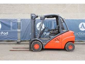 Used Forklift Truck LINDE H35D DIESEL VIERRADFRONTSTAPLER (13062923)