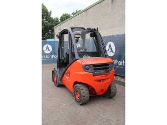 Used Forklift Truck LINDE H35D DIESEL VIERRADFRONTSTAPLER (13062923)