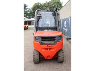 Used Forklift Truck LINDE H35D DIESEL VIERRADFRONTSTAPLER (13062923)