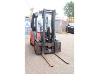 Used Forklift Truck LINDE H35D DIESEL VIERRADFRONTSTAPLER (13062923)