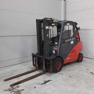 Used Forklift Truck LINDE H35D DIESEL VIERRADFRONTSTAPLER (13069133)