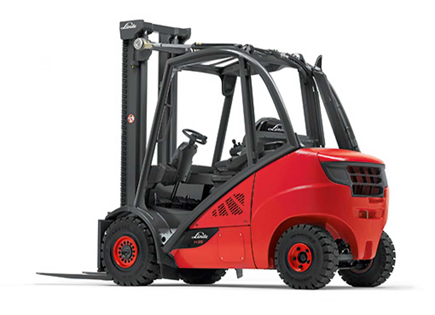 Used Forklift Truck LINDE H35D / UT X00930 DIESEL VIERRADFRONTSTAPLER (13065227)