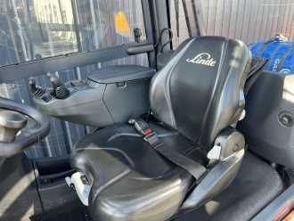 Used Forklift Truck LINDE H35T-01 GAS VIERRADFRONTSTAPLER (13067847)