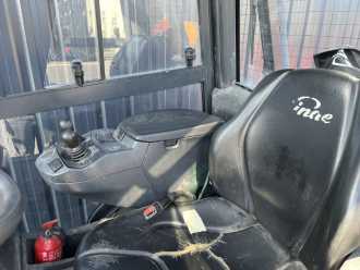 Used Forklift Truck LINDE H35T-01 GAS VIERRADFRONTSTAPLER (13067848)