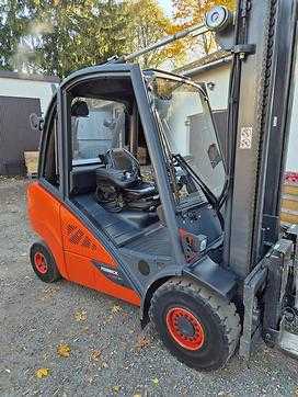 Used Forklift Truck LINDE H35T-02 EVO DIESEL VIERRADFRONTSTAPLER (13062290)