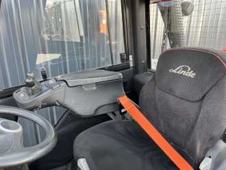 Used Forklift Truck LINDE H35T-02 GAS VIERRADFRONTSTAPLER (13065728)