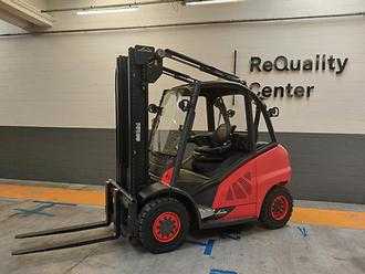 Used Forklift Truck LINDE H40 DIESEL VIERRADFRONTSTAPLER (13063704) backdrop