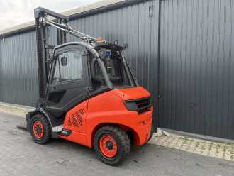 Used Forklift Truck LINDE H40D-02 DIESEL VIERRADFRONTSTAPLER (13008555)