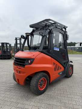 Used Forklift Truck LINDE H40D-02 DIESEL VIERRADFRONTSTAPLER (13040881)